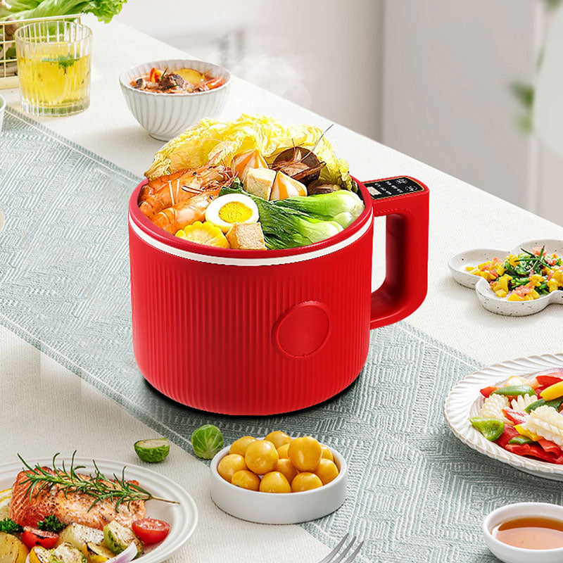 Multifunctional Mini Electric Cooker with Steamer